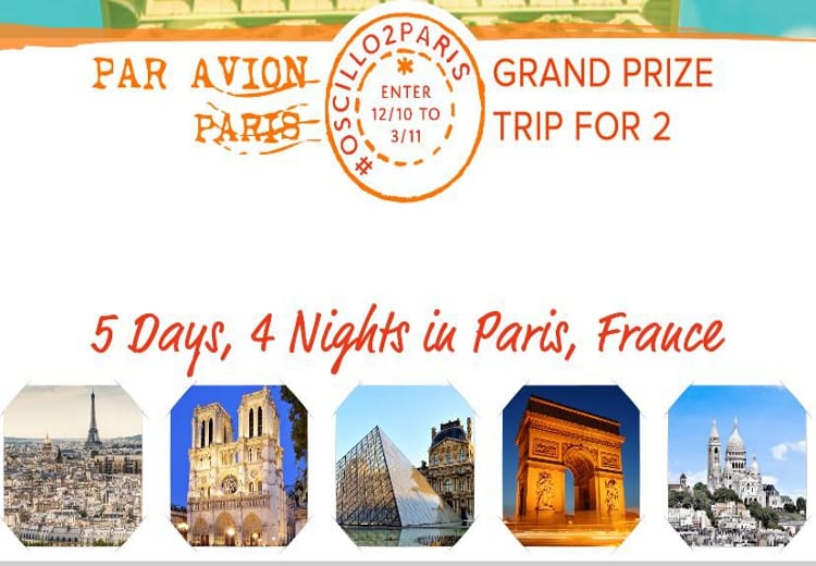 Paris for Two Sweepstakes