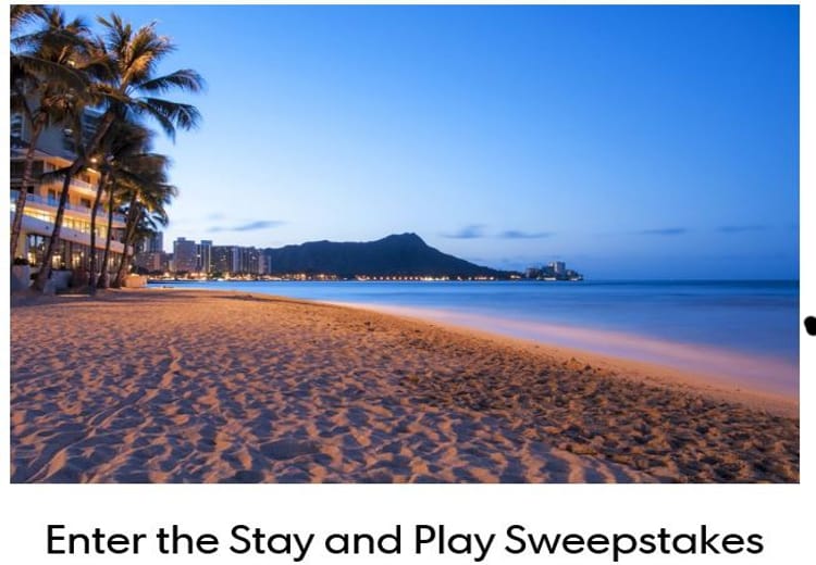 USA Today Travel Stay and Play Sweepstakes