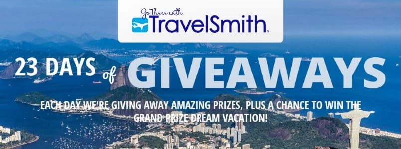 Travelsmith’s 23 Days of Giveaways