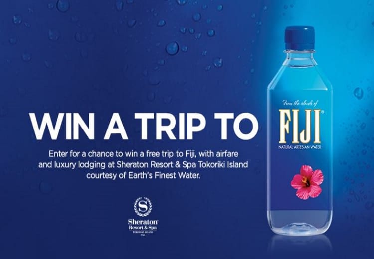 FIJI Water Win a Trip to Fiji Sweepstakes