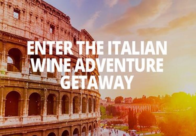 2015 Italy Wine Adventure Getaway Sweepstakes