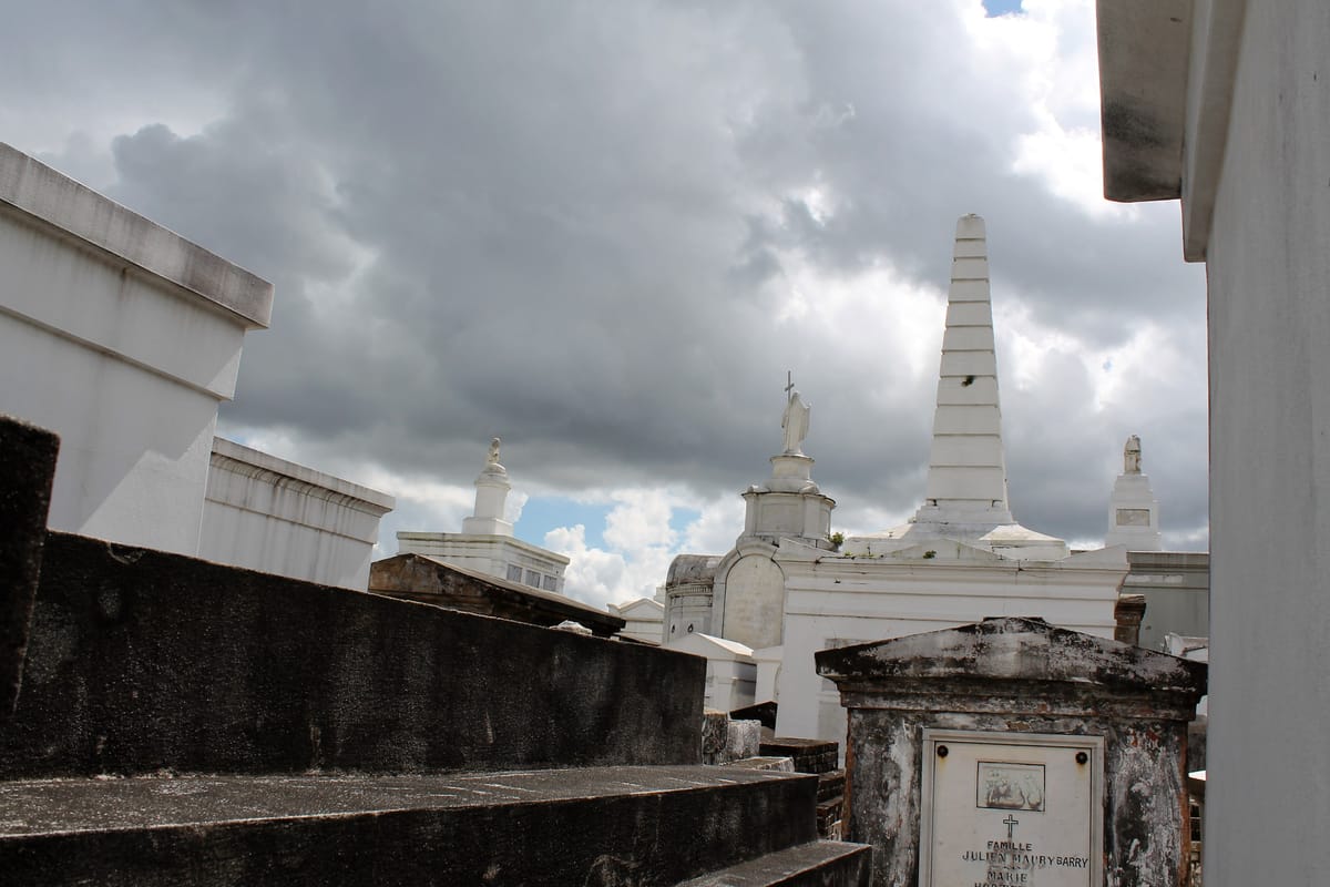 St Louis No.1 Cemetery Skyline - New Orleans