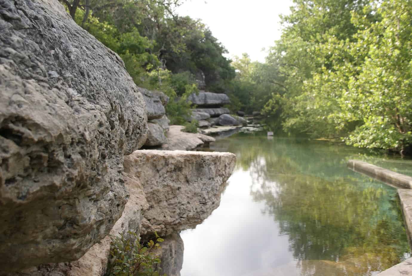 Jacobs Well Jumping Rock