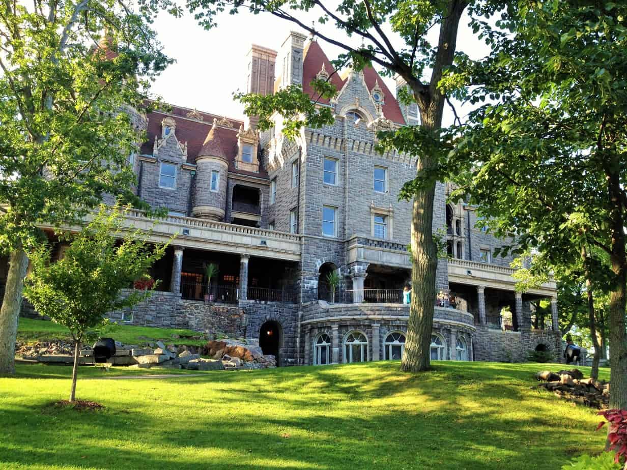 Boldt Castle Courtyard