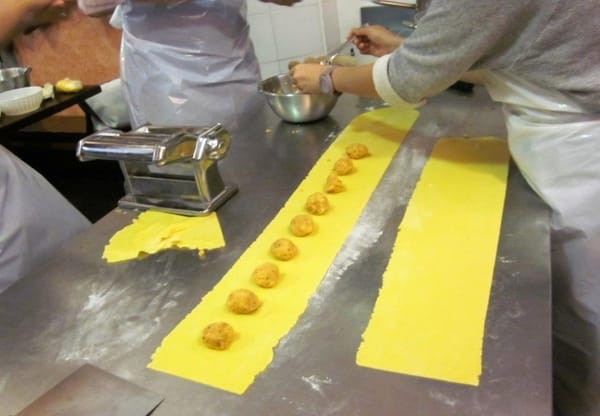 Making Pasta in a Florence, Italy Cooking Class