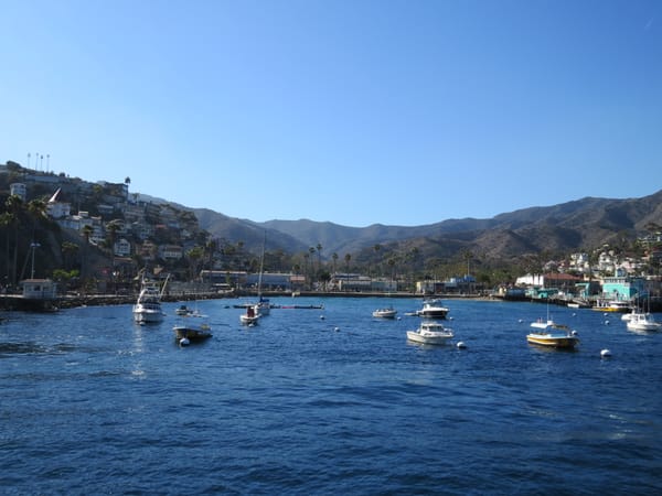 Approach into Avalon - Catalina Island