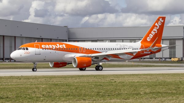 easyJet plane on tarmac