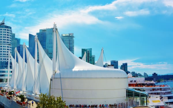 Famous Vancouver Sails at Vancouver Harbor - 48 hours in Vancouver