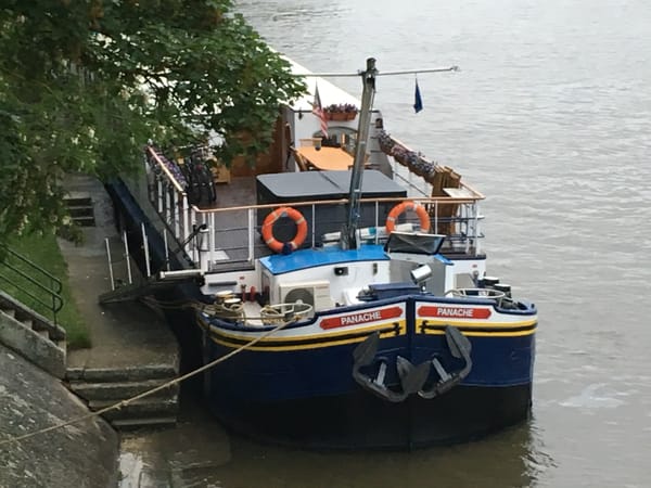 The Panache Moored for the Night - European Waterways