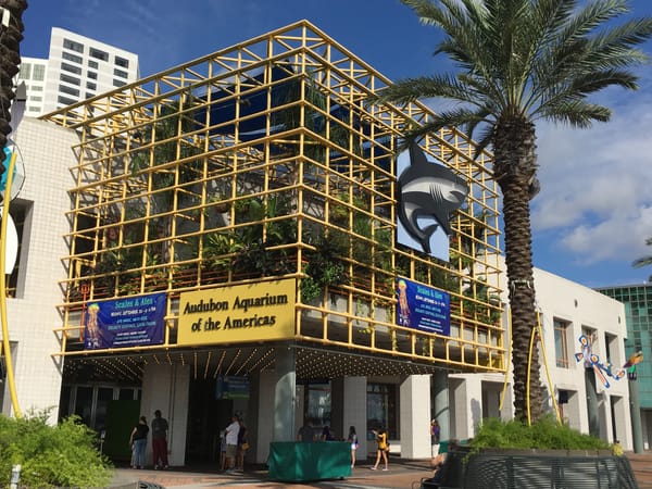 Audobon Aquarium Exterior