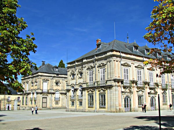 The Horseshoe Courtyard Royal Palace of La Granja