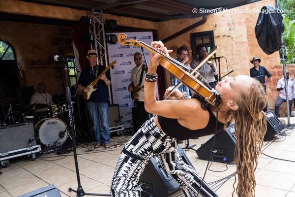 Ann Harris Bends Over Backward to Coax the Most Out of Her Violin