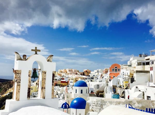 View over Oia