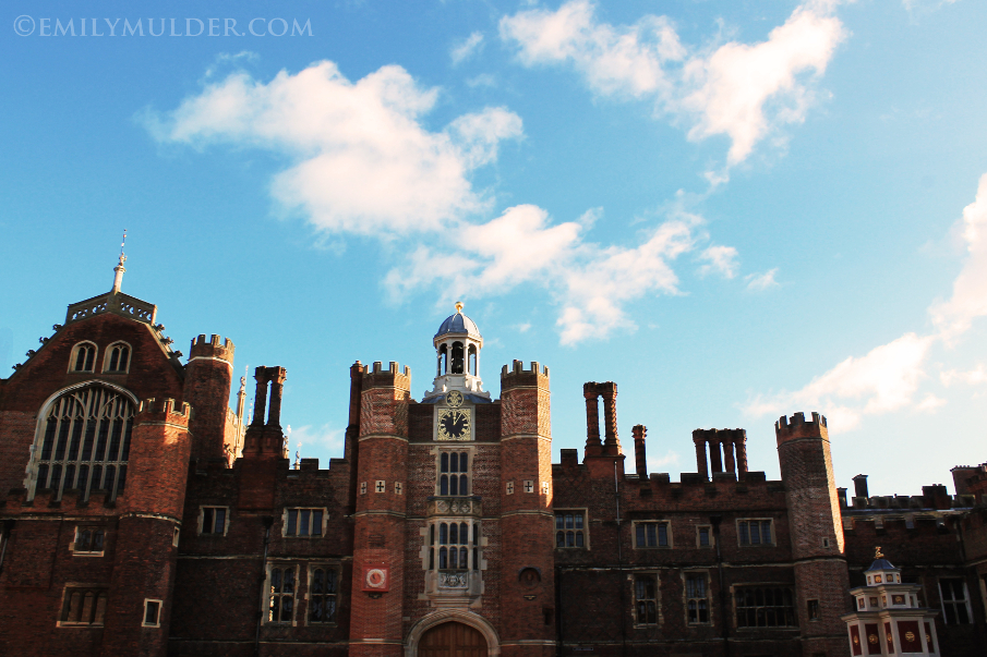 Courtyard in Tudor Style