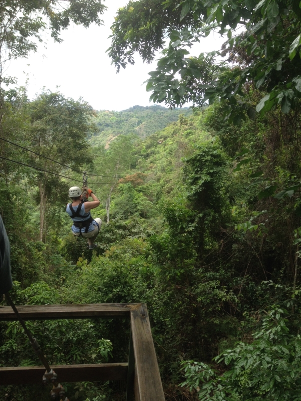 Zip Lining in Costa Rica