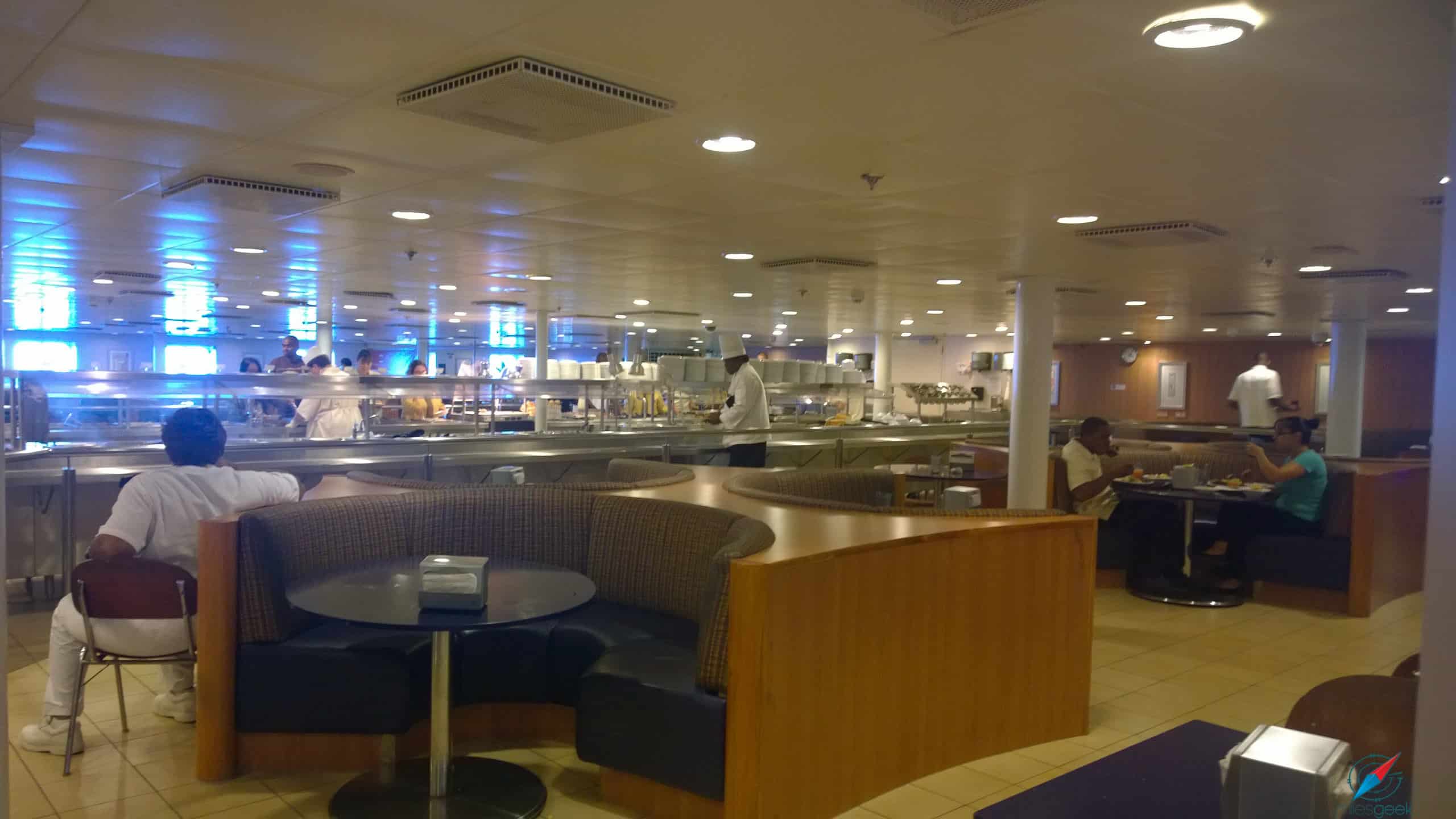 Pride of America Crew Cafeteria