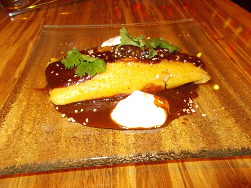 Chicken Mole Tamale