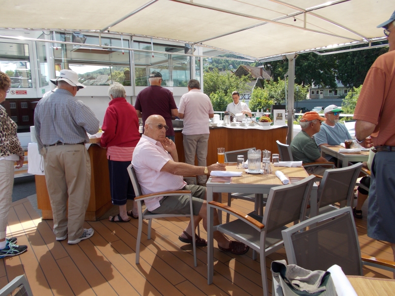 Grilled Lunch Buffet on Sky Deck