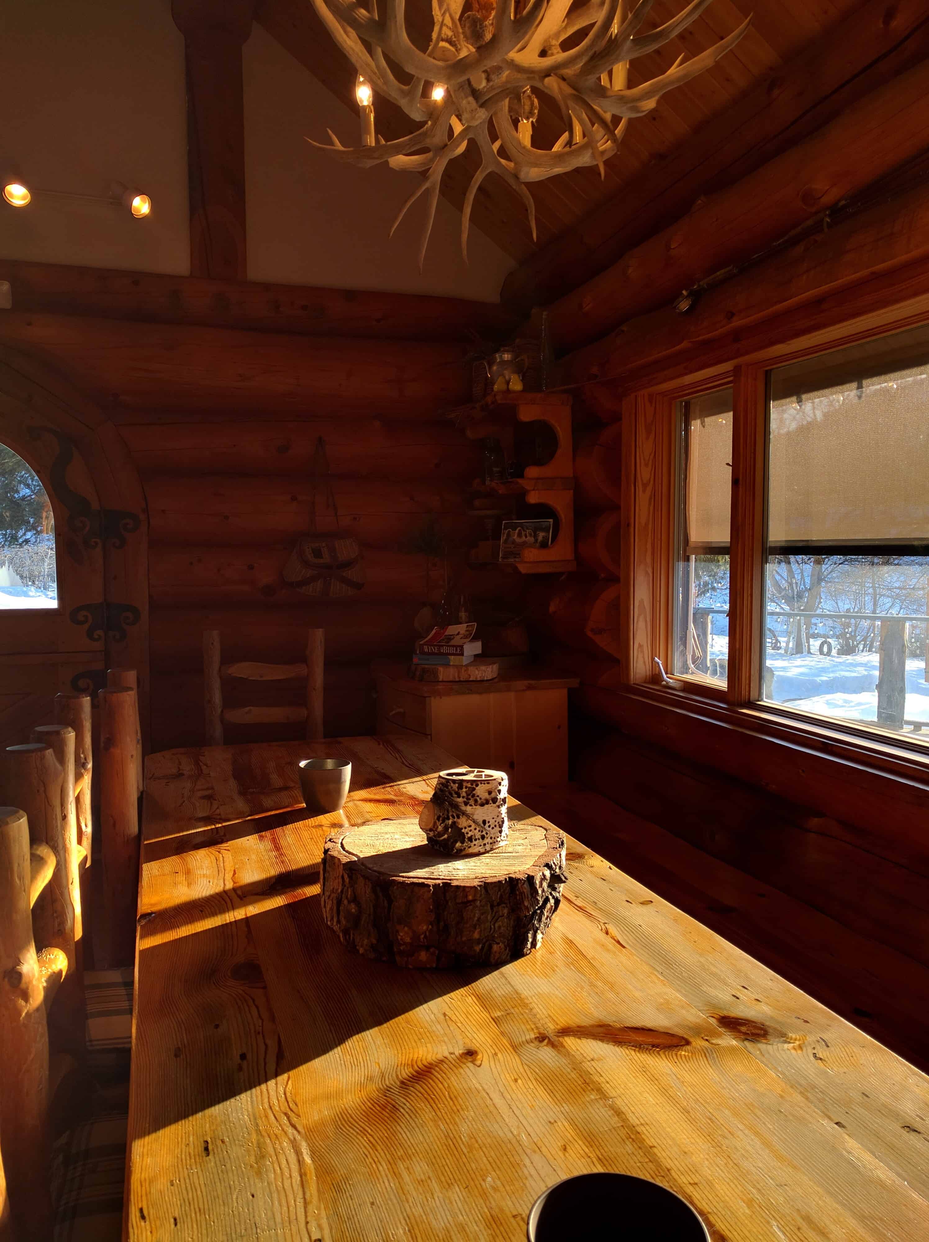 Leavenworth Icicle Winery Tasting Room Table