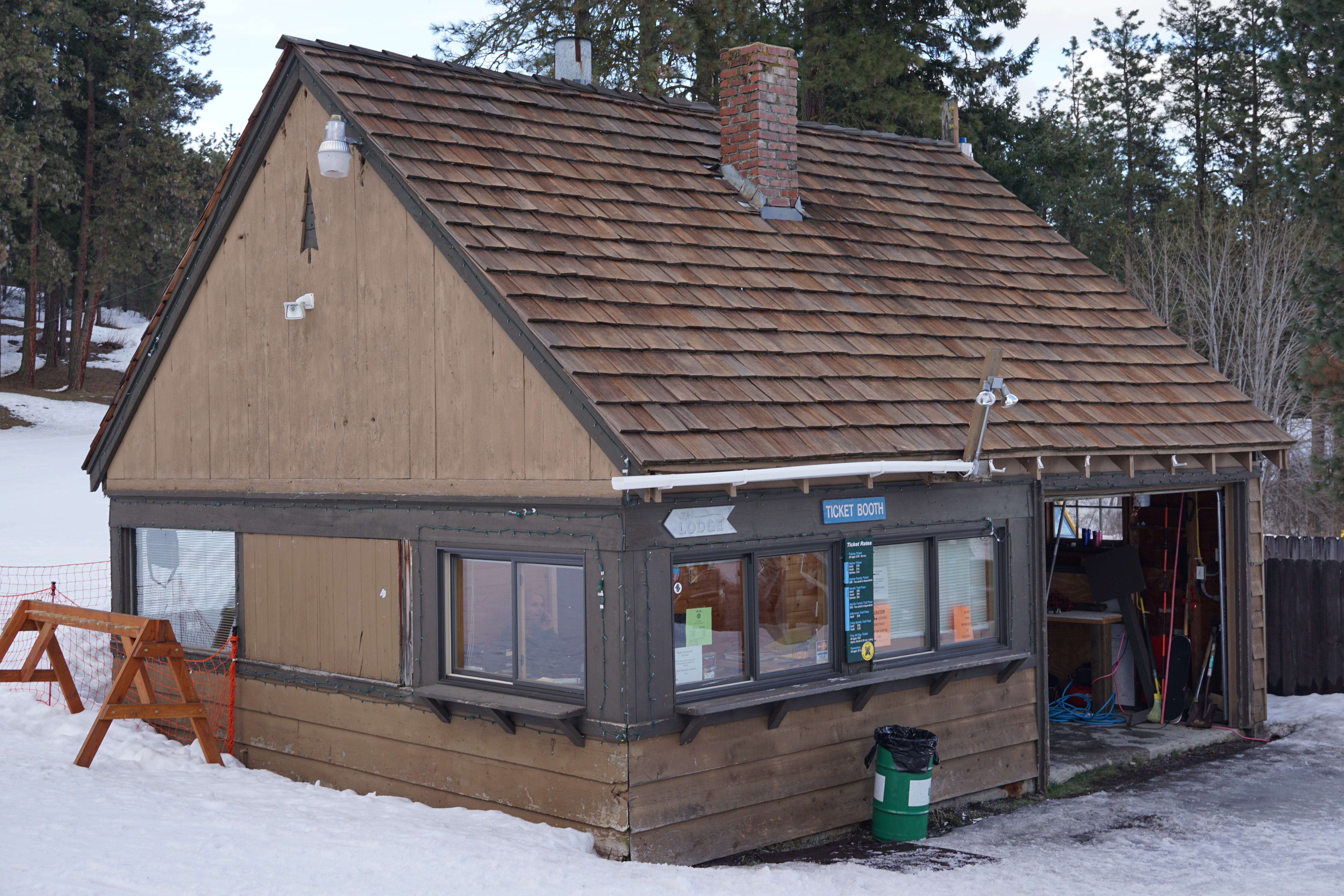 Ski Hill ticket booth