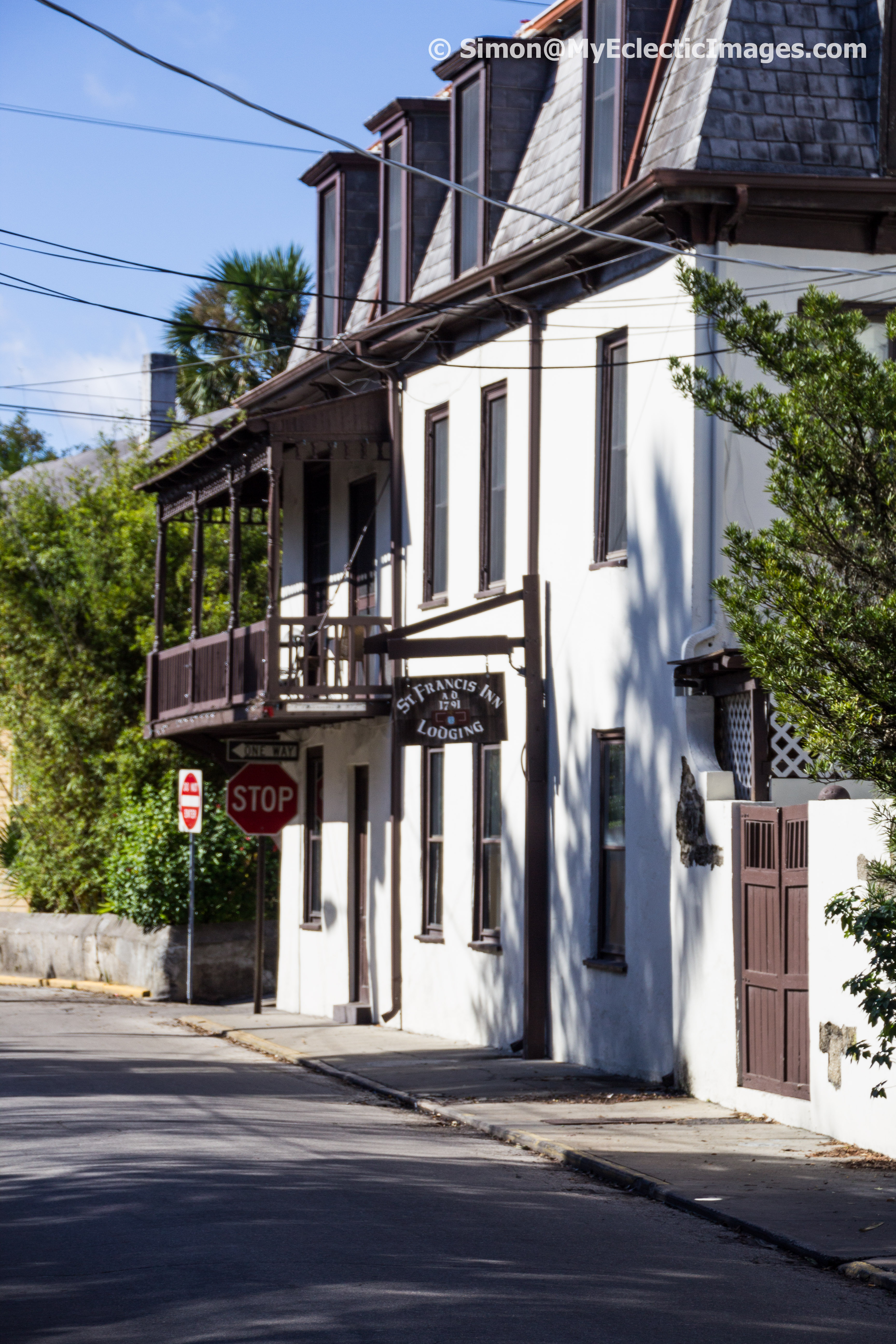 Front Facade of the St. Francis Inn