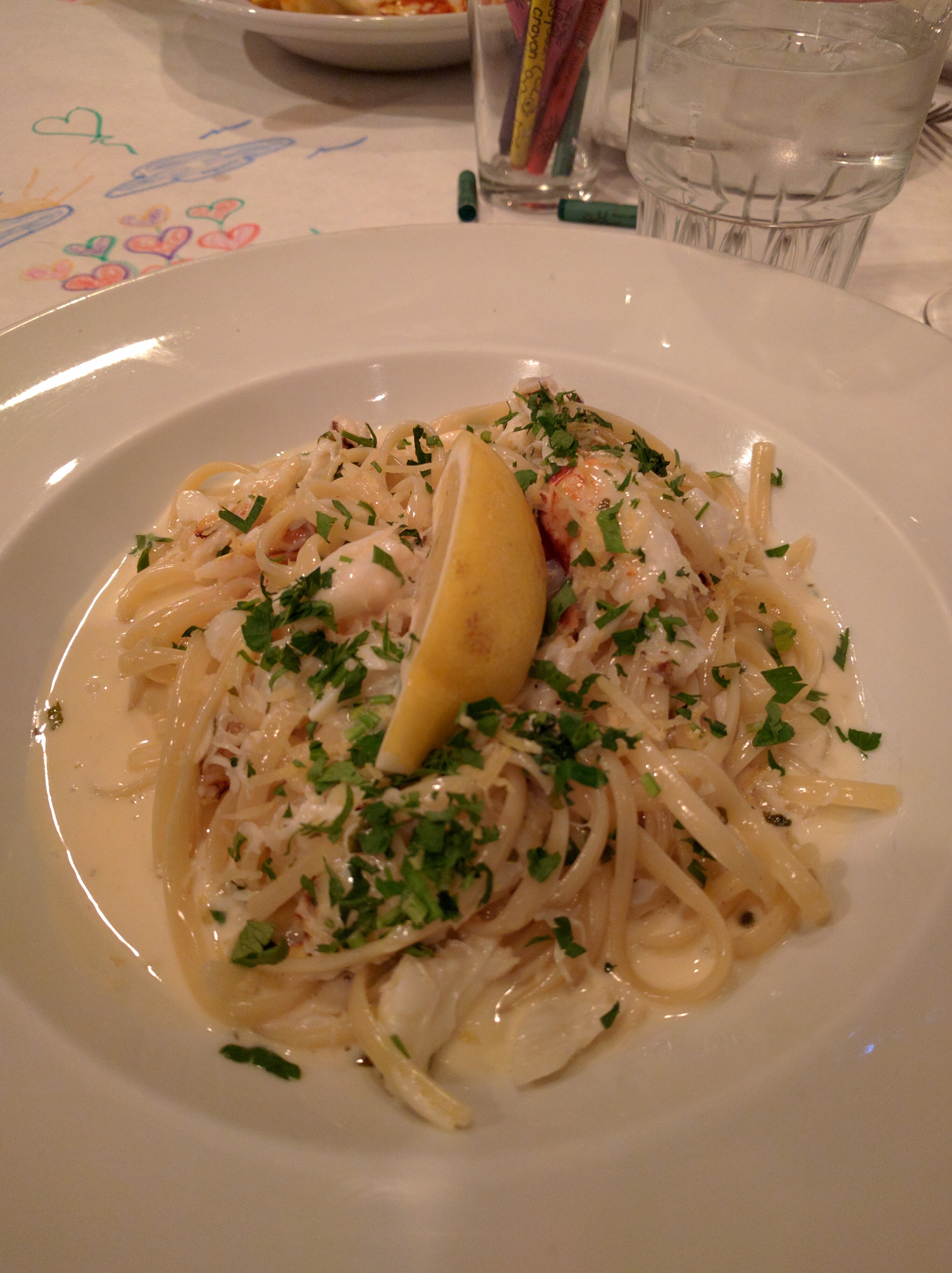 Lemon pasta