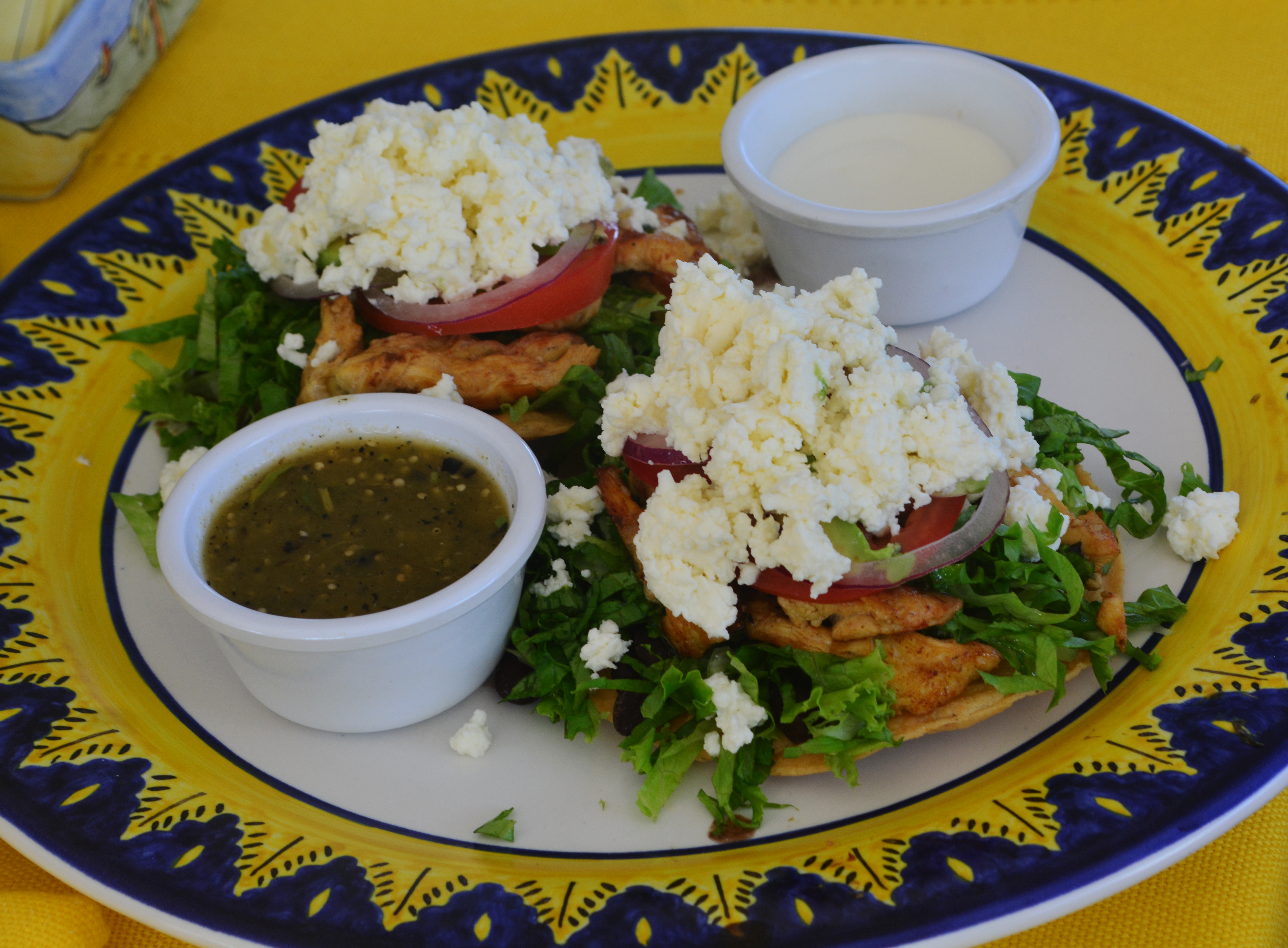 Chicken Tostados - The Office