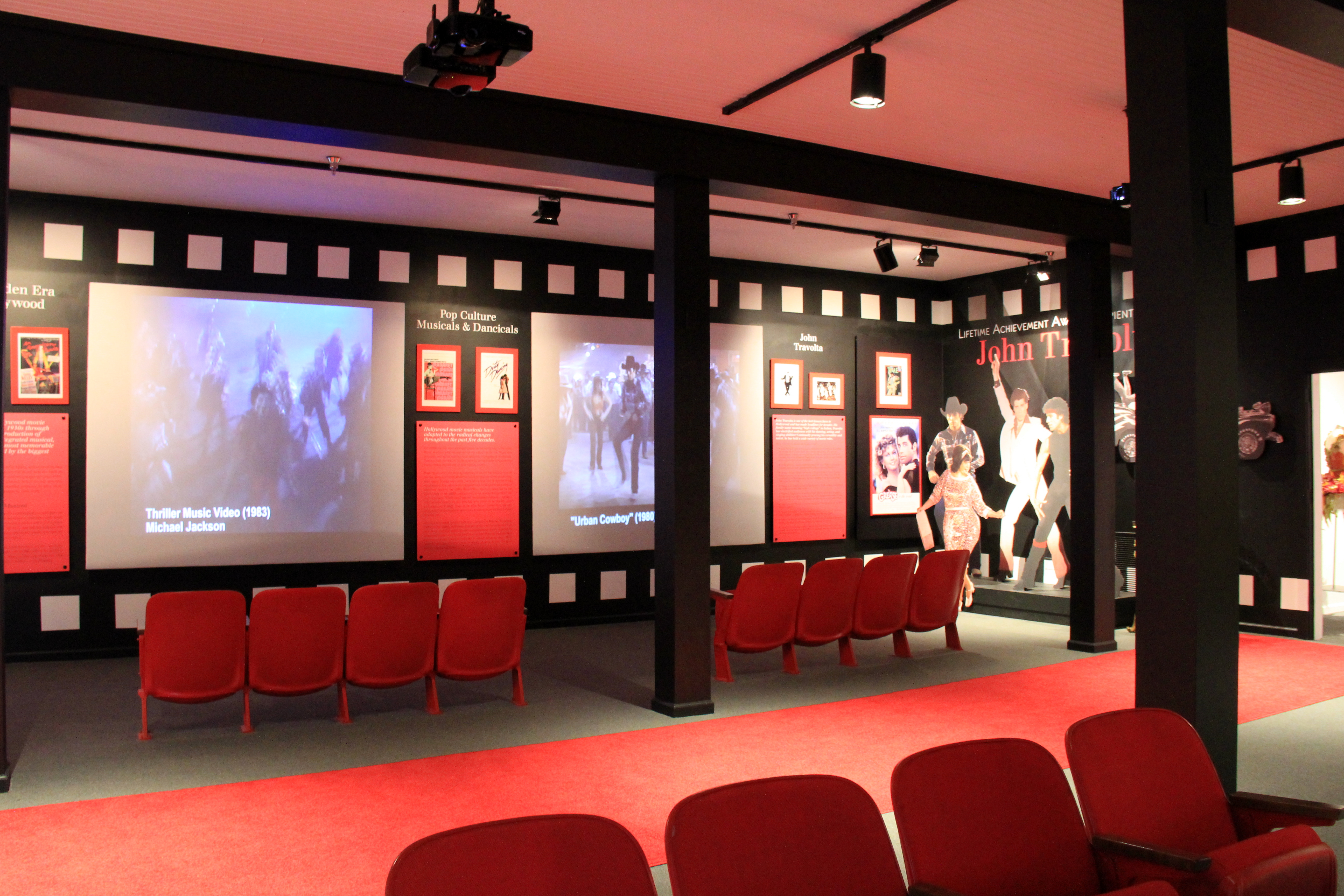 National Museum of Dance film exhibit