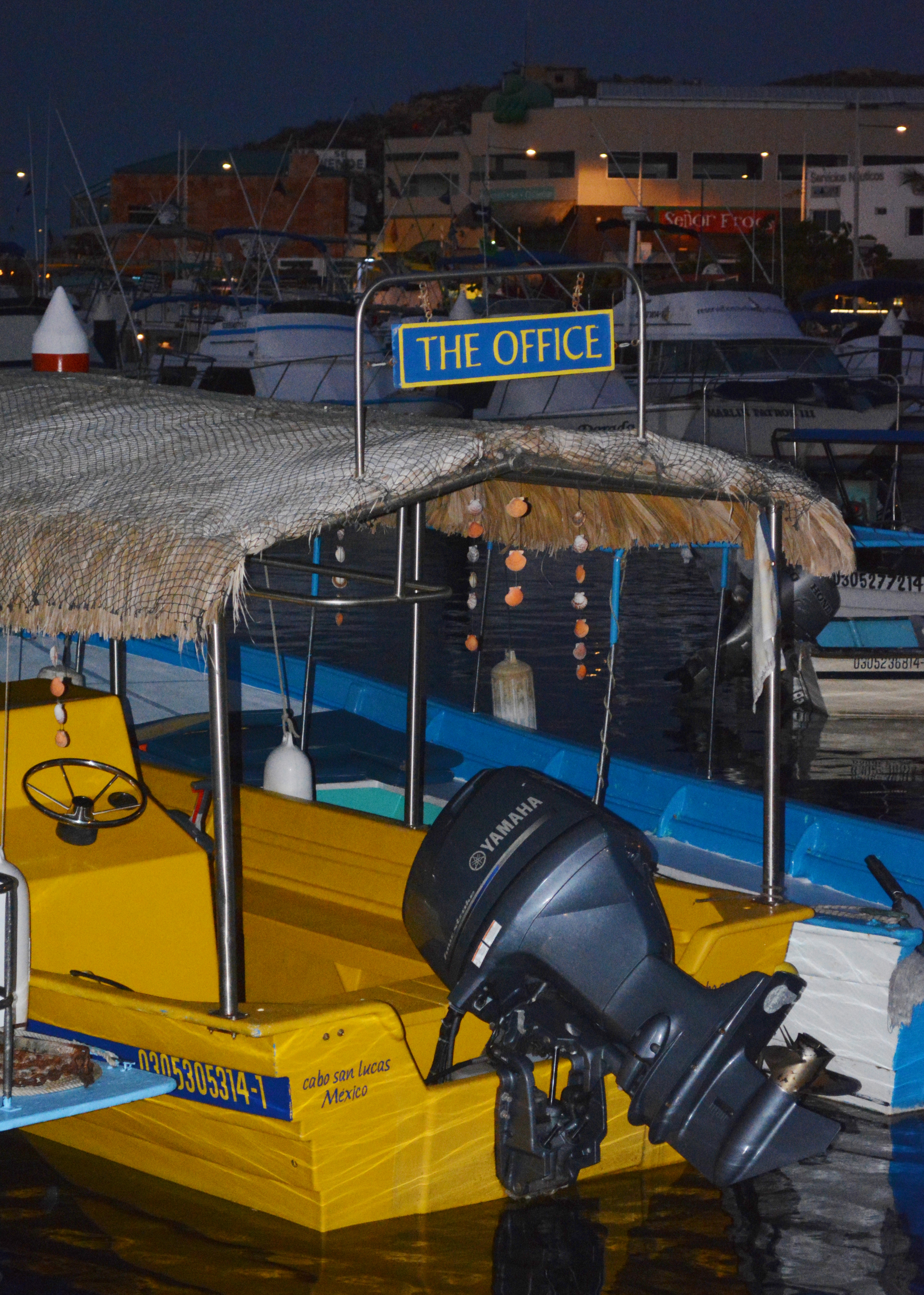 The Office boat takes riders to El Arco, Lands End