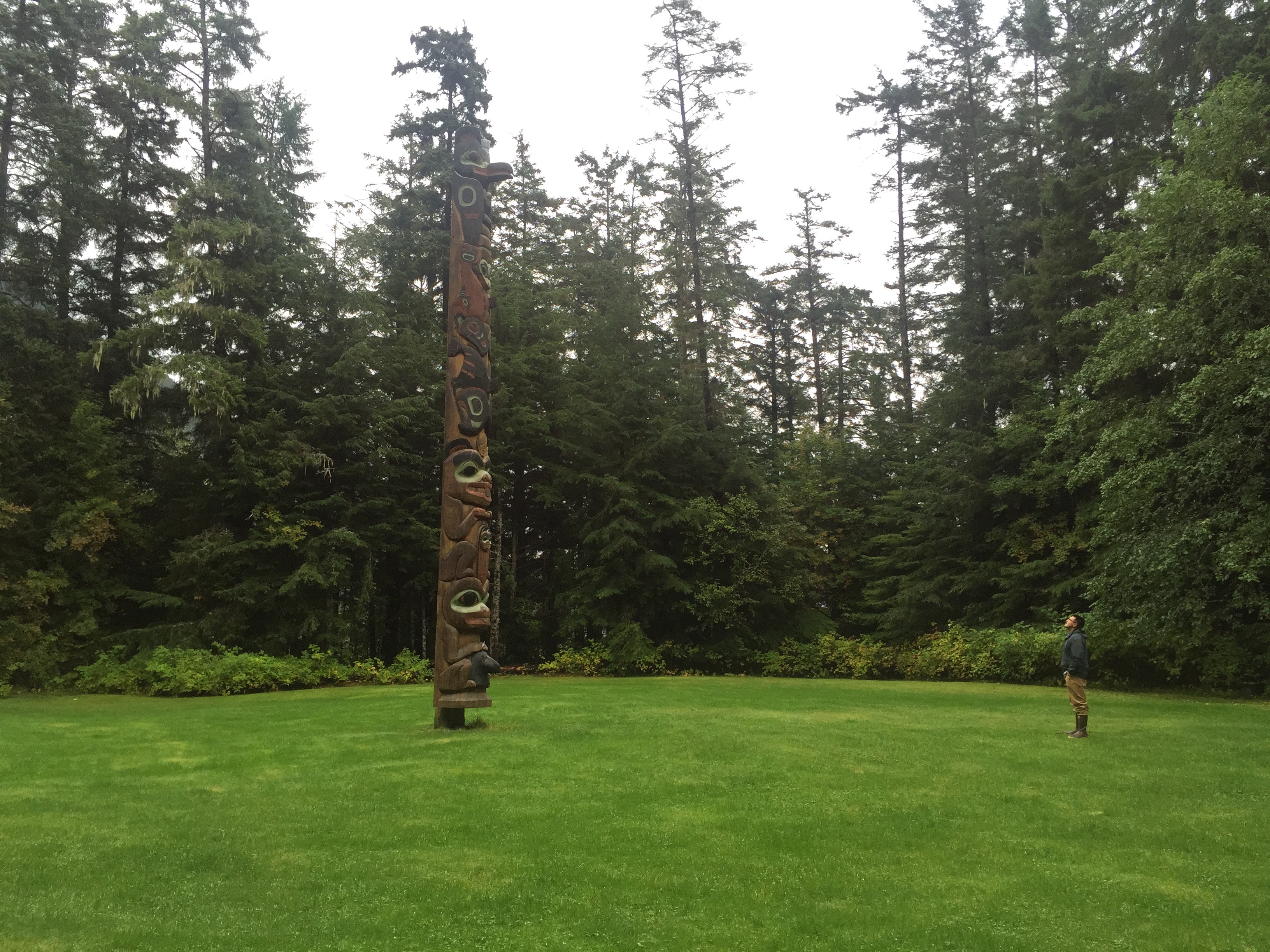 Totem Park in Sitka, Alaska