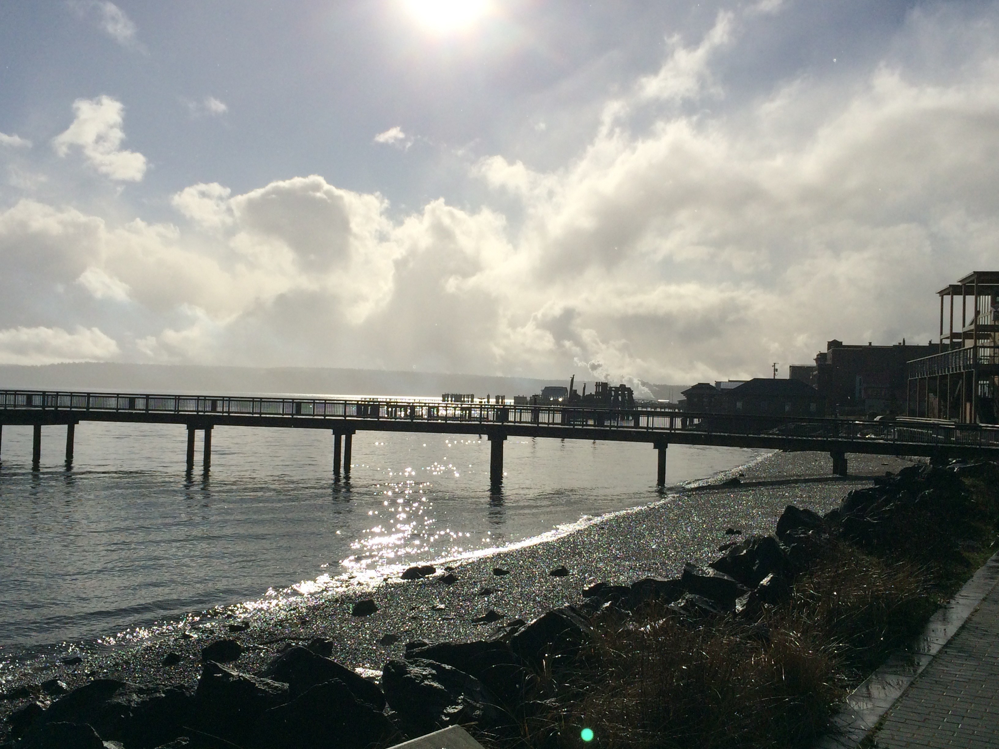 A dock in Port Townsend