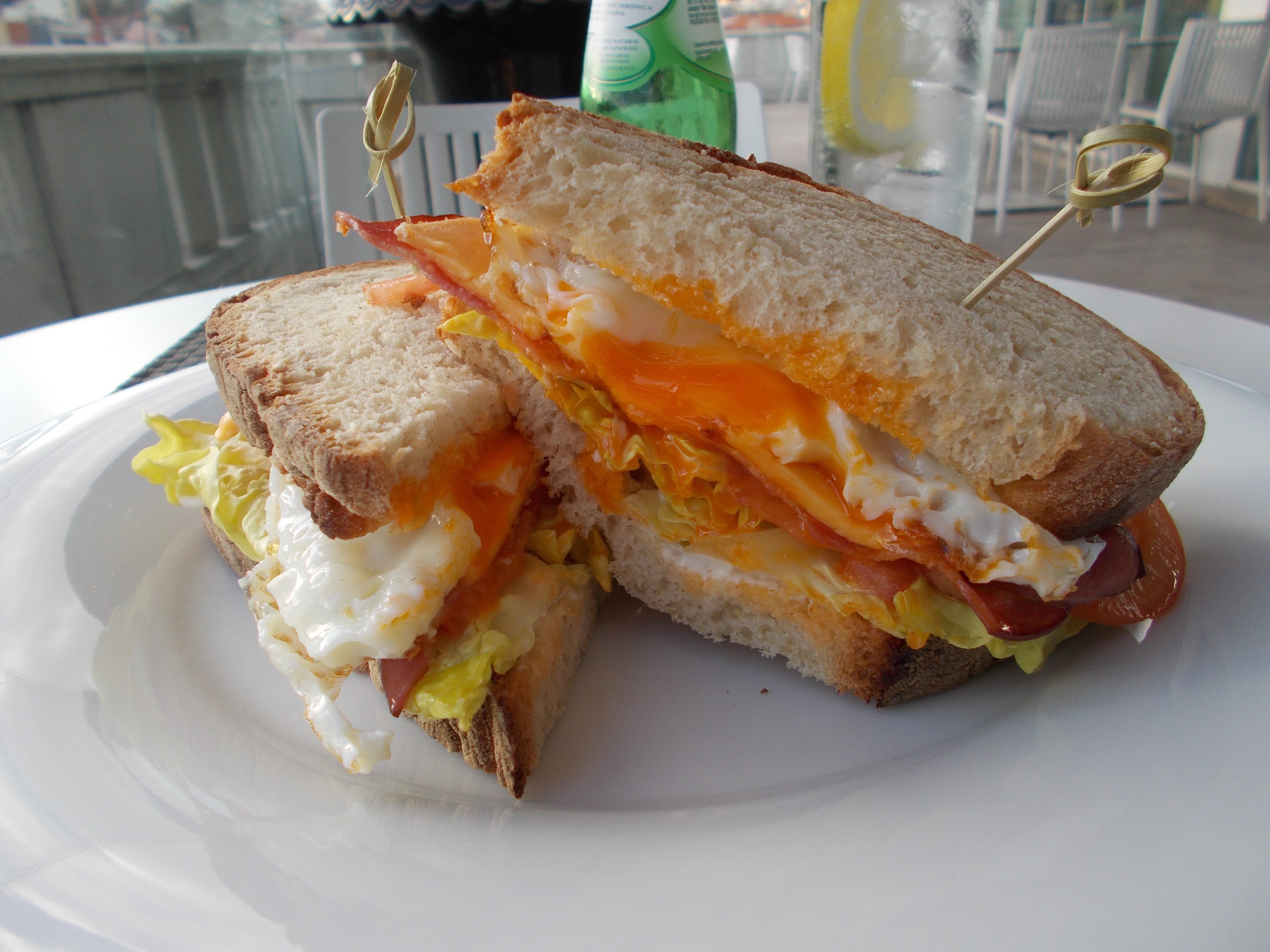 BLT with Egg at Altis Avenida Hotel