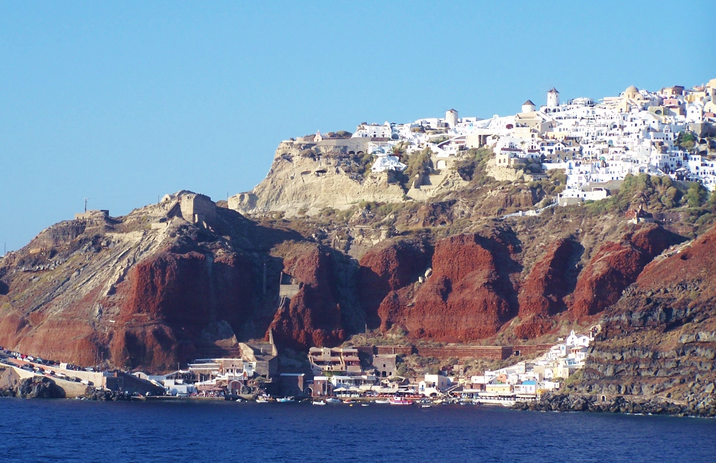 Cliffs of Santorini