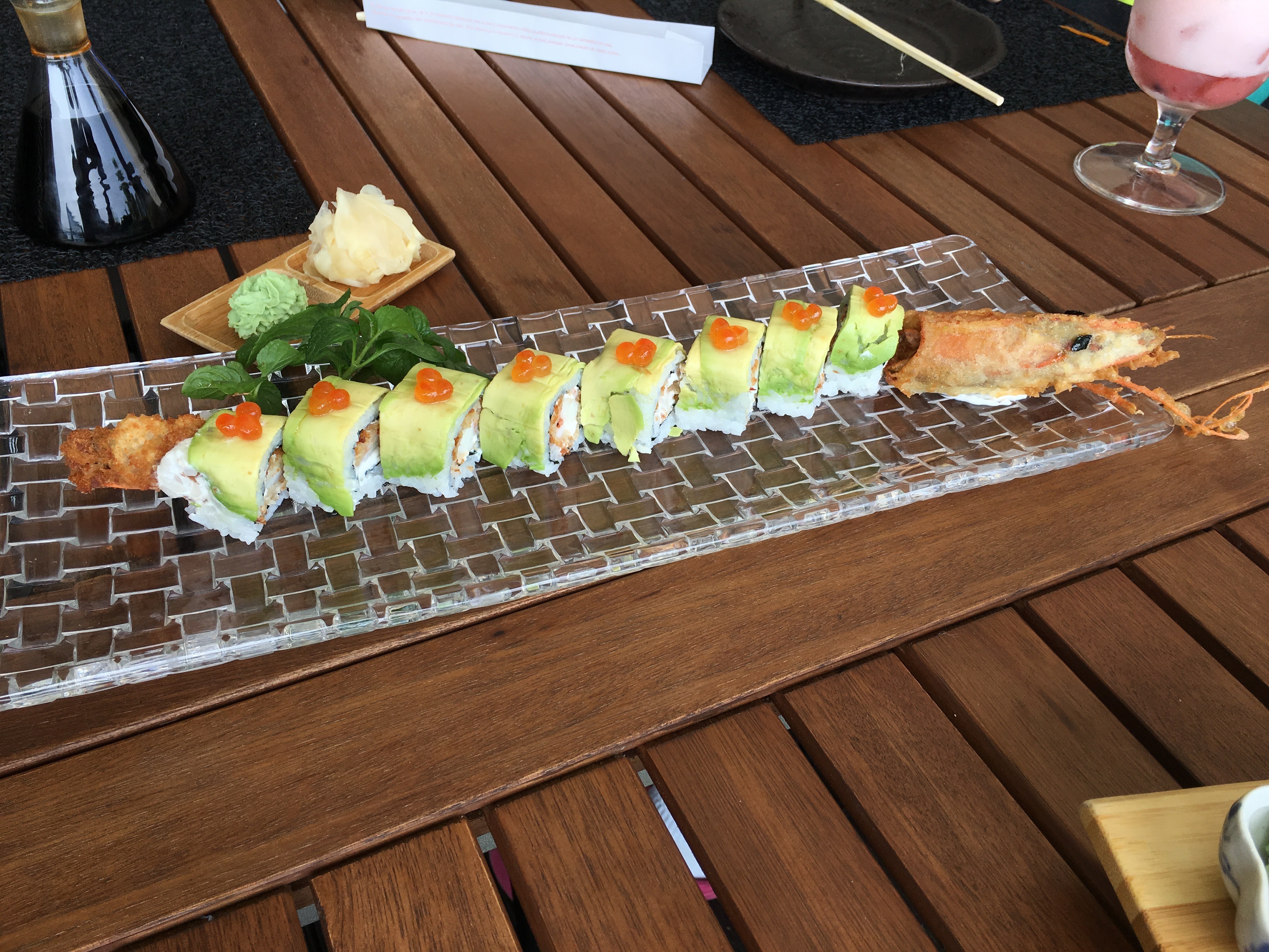 Ebi Avocado Roll