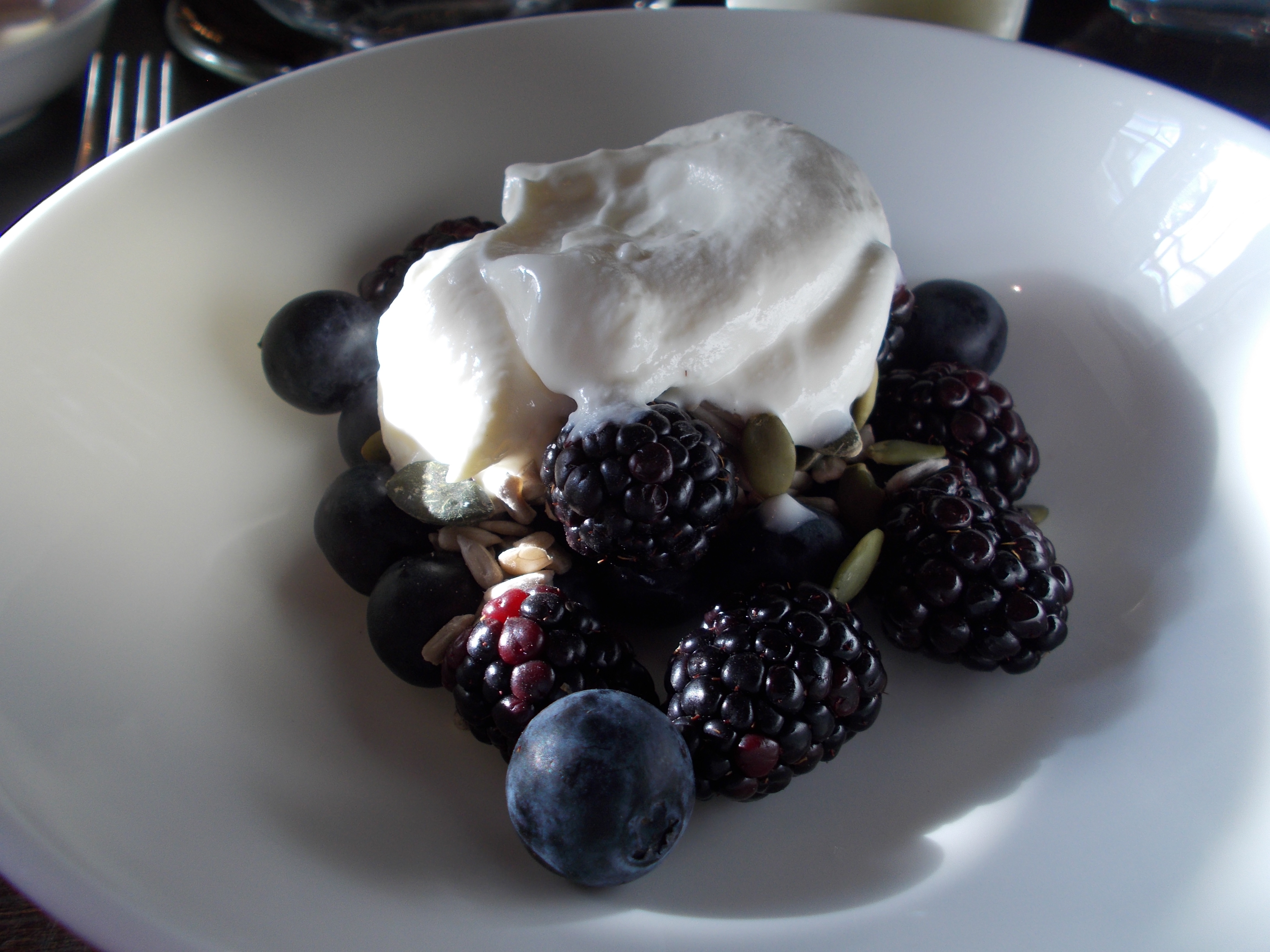 Fresh Berries with Yogurt Breakfast Buffet The Arch