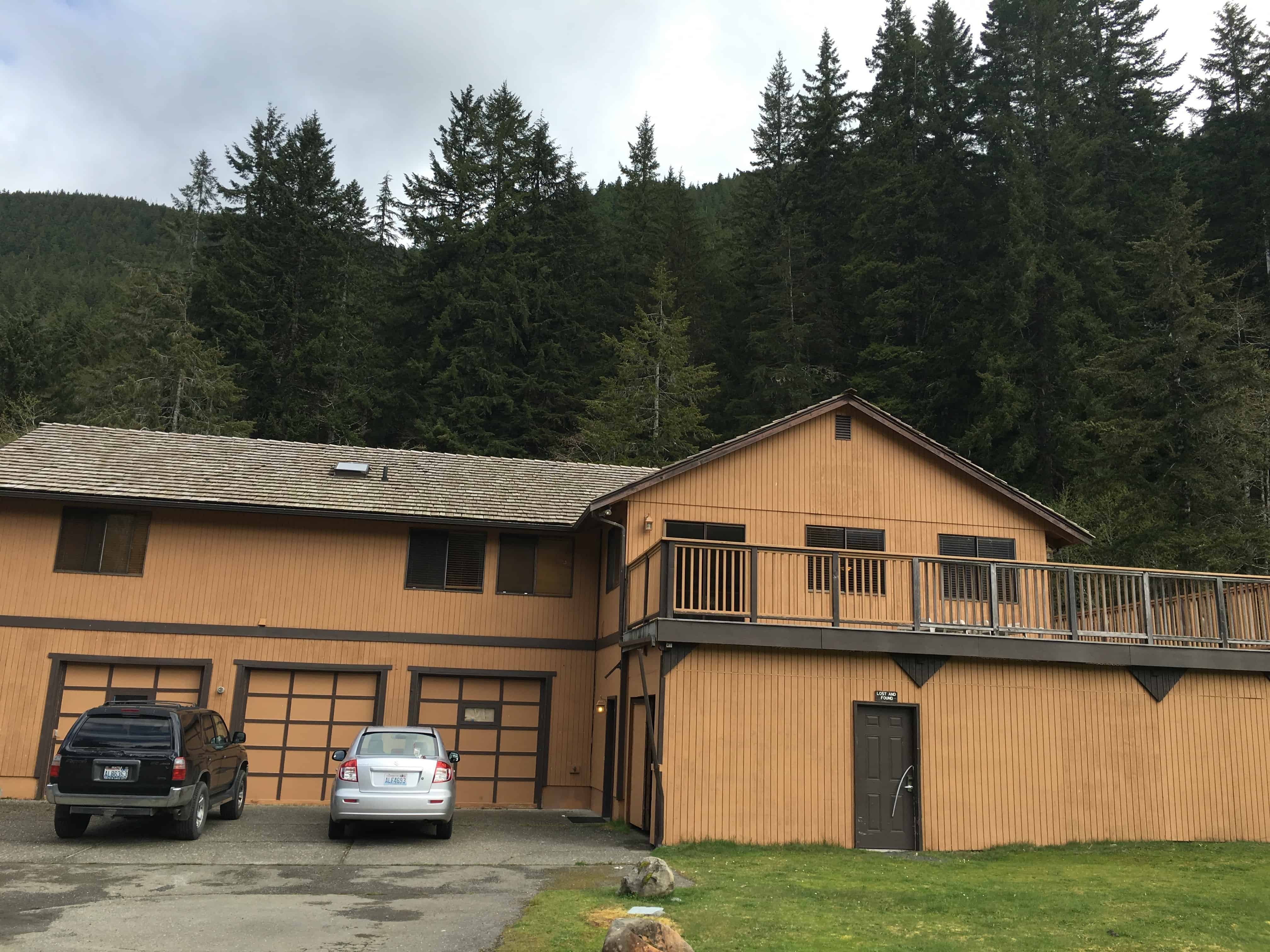 Front of River Suite Sol Duc