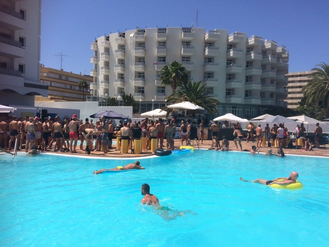 Gay Pride Pool Party