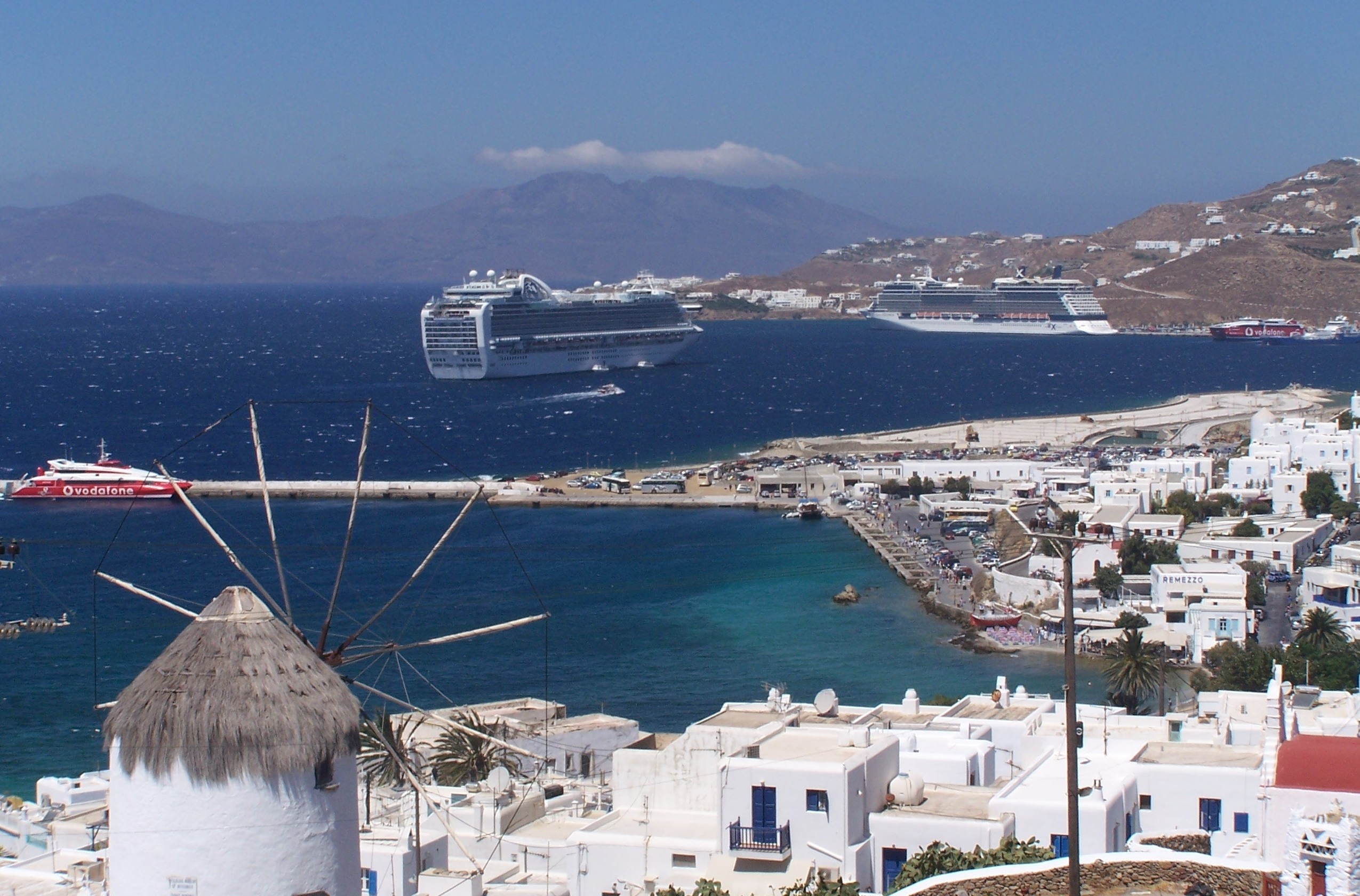 Harbor Views in Mykonos