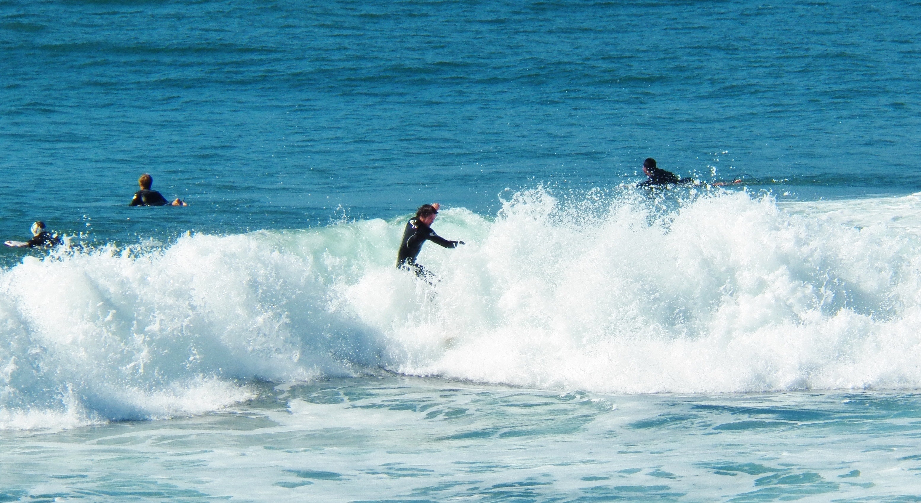 Surfers on Swami's State Beach Encinitas