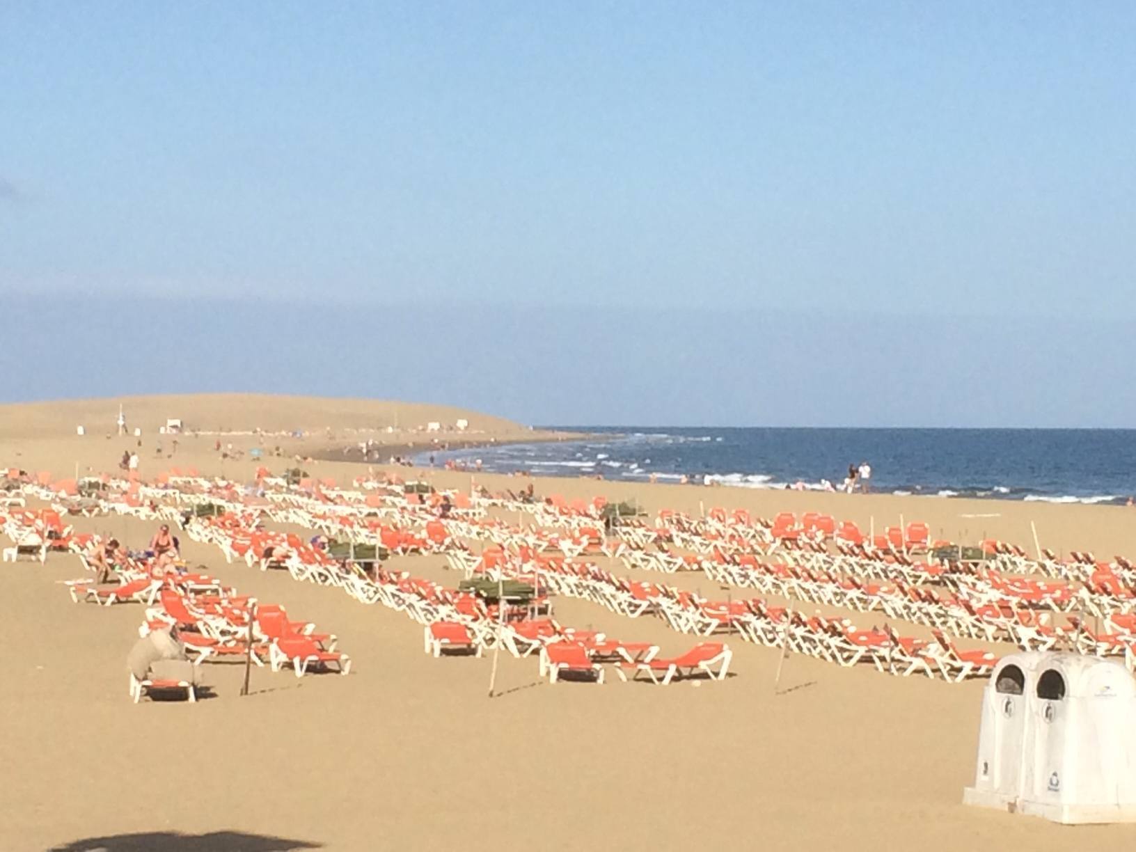 Beach at Maspalamos Gran Canaria