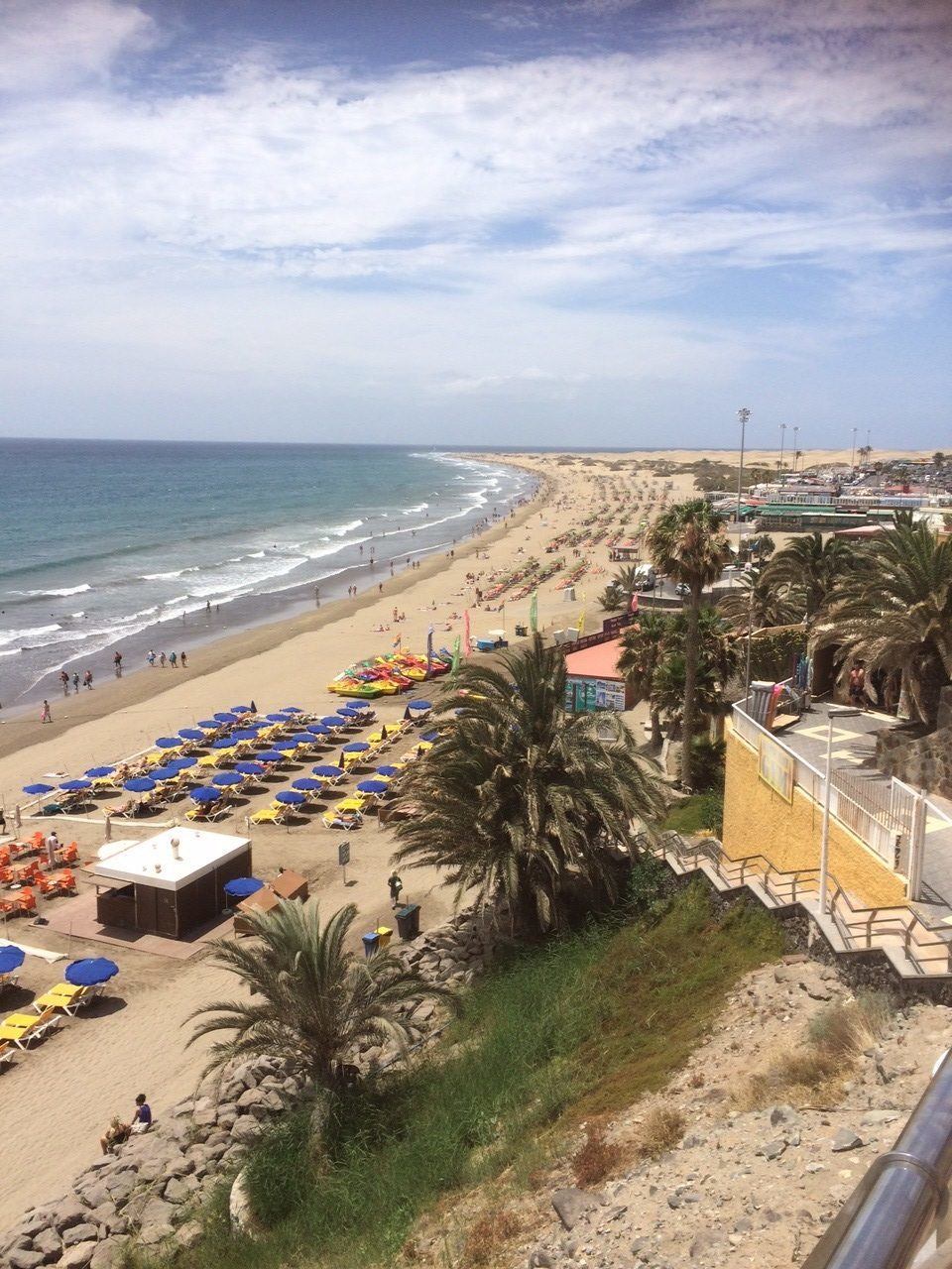 Beach at Playa del Ingles Gran Canaria