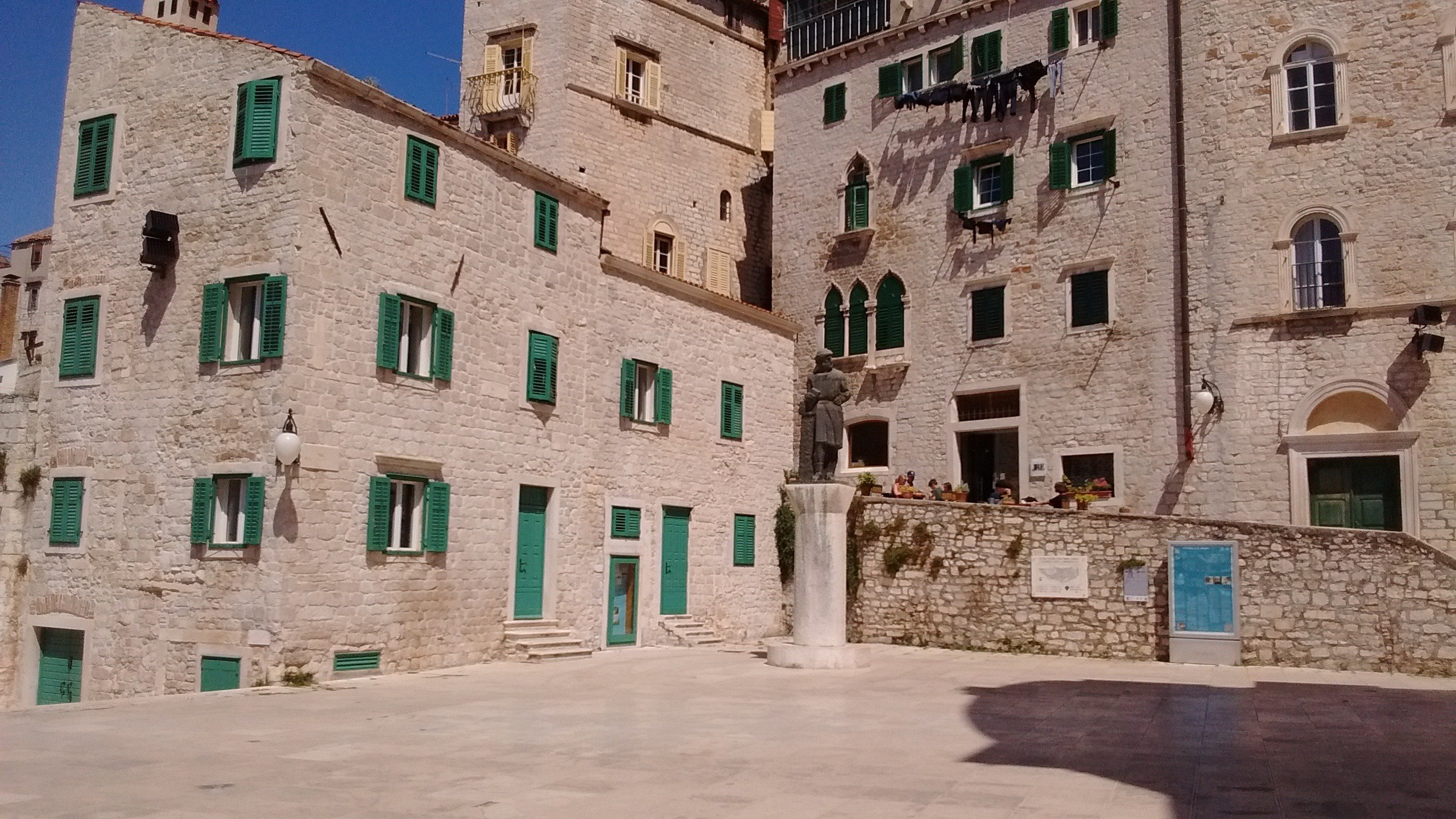 Sibenik Square Croatia