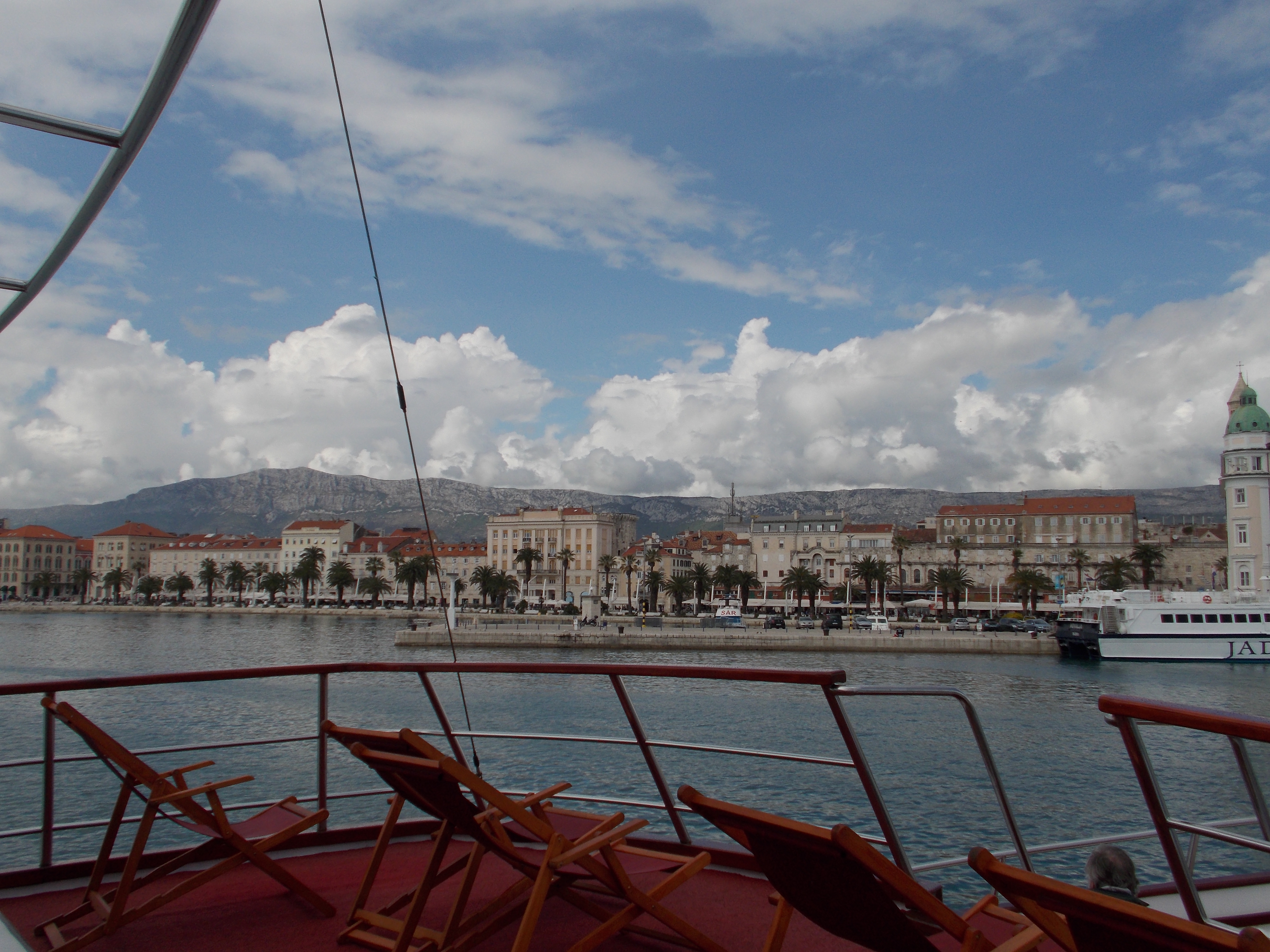 Arriving in Split Croatia - Katarina Line