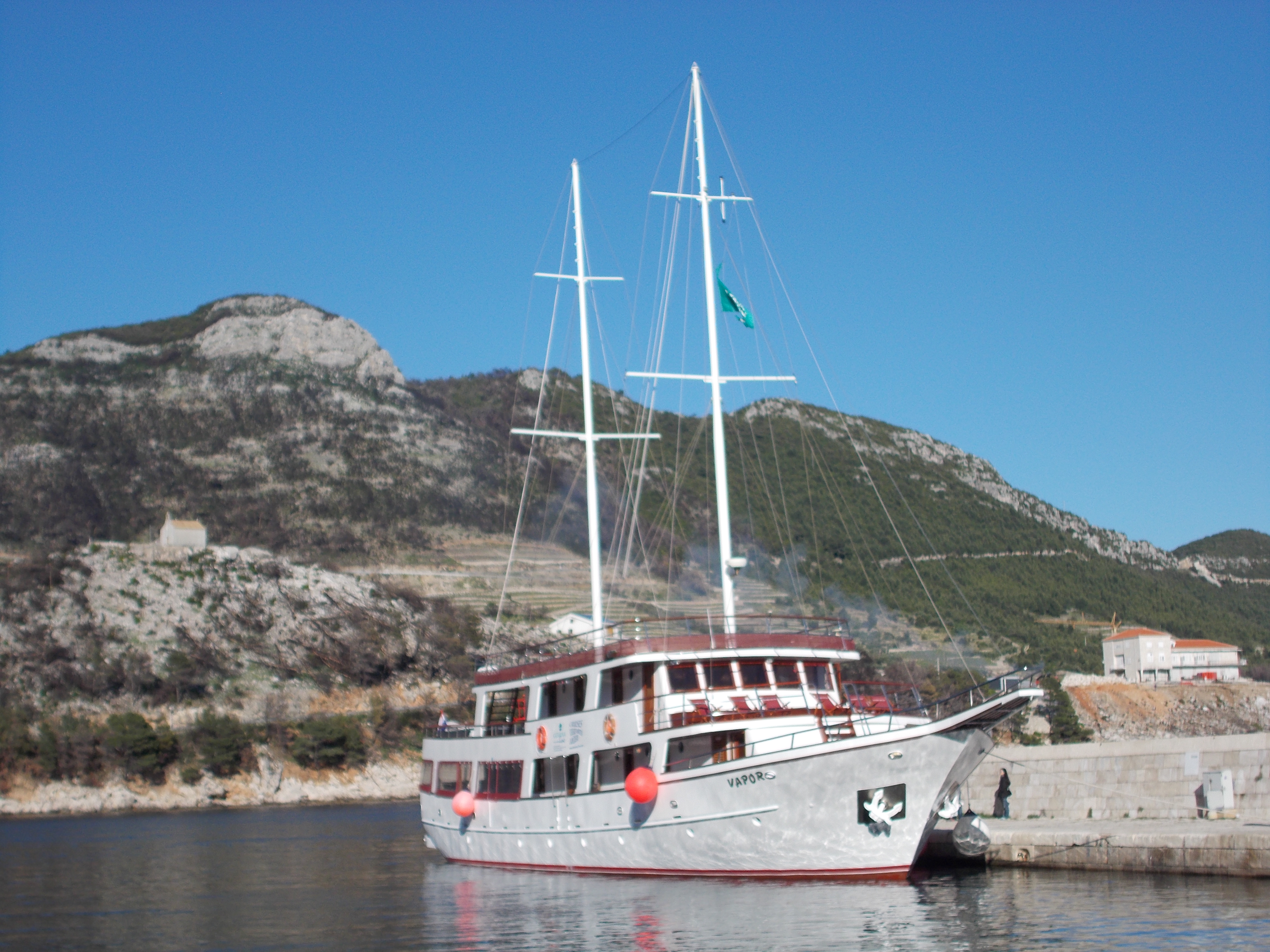 Docked at Trstenik