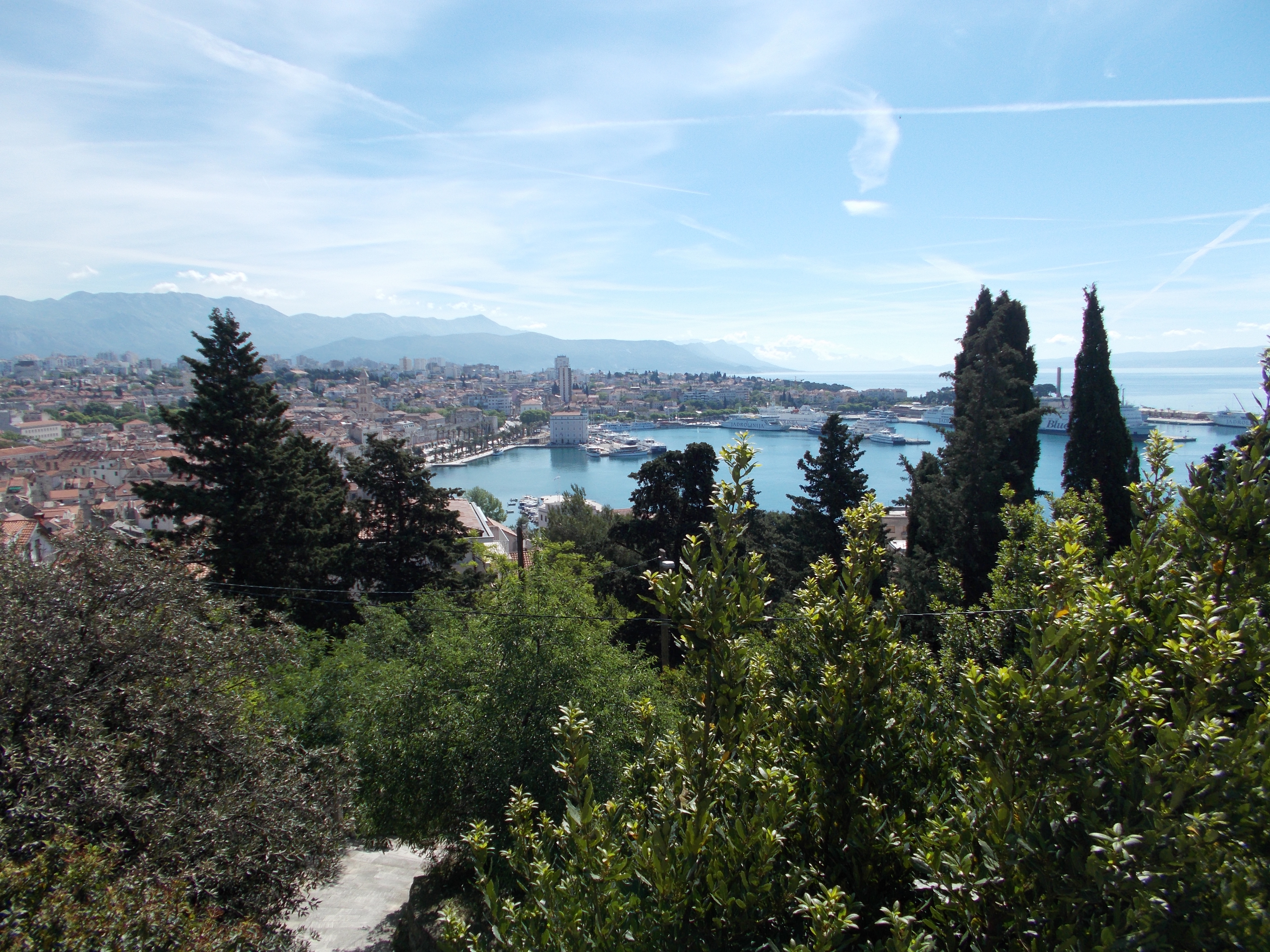 View from Marjan Forest - Split Croatia