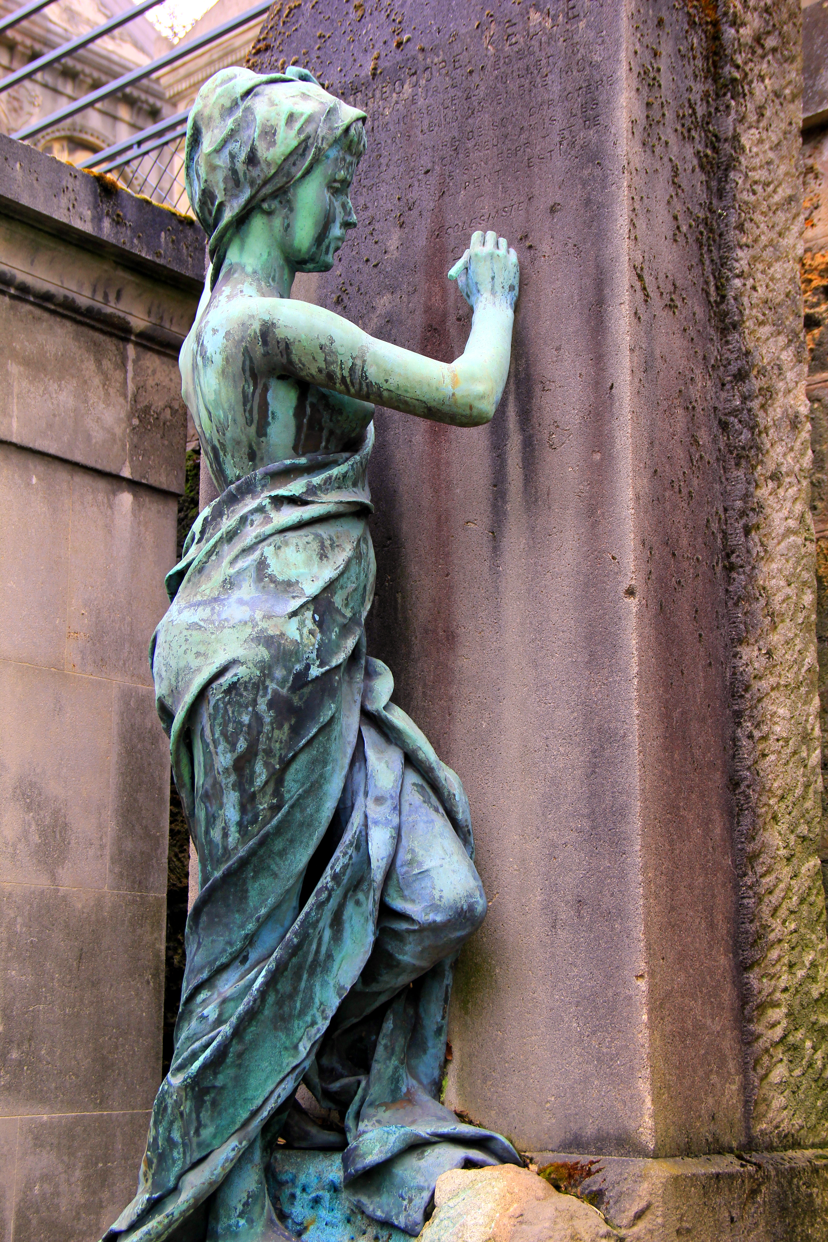 Cemetery Statue